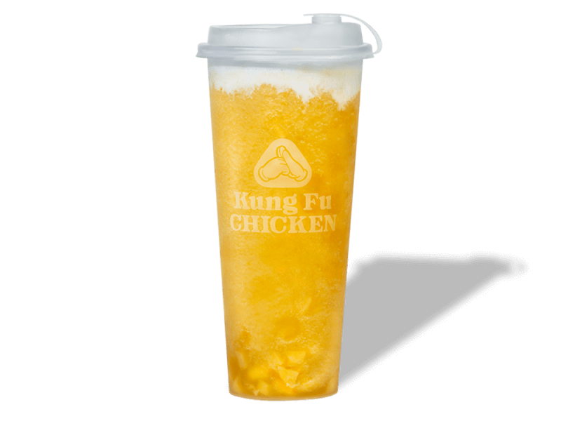 Cool down with a refreshing Mango Smoothie from Kung Fu Chicken in Miami. A sweet, tropical treat to enjoy any time!
