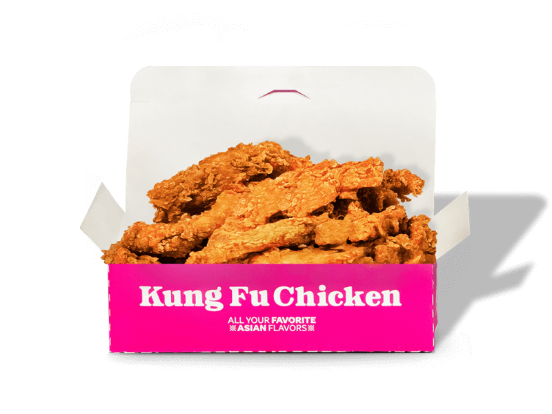 Kung Fu Chicken's Original Fingers: their signature crispy Asian chicken fingers, perfectly seasoned. Miami's best chicken tenders!