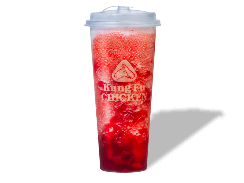 Enjoy a delicious Strawberry Smoothie at Kung Fu Chicken in Miami! A fruity and refreshing blend, perfect with your meal.